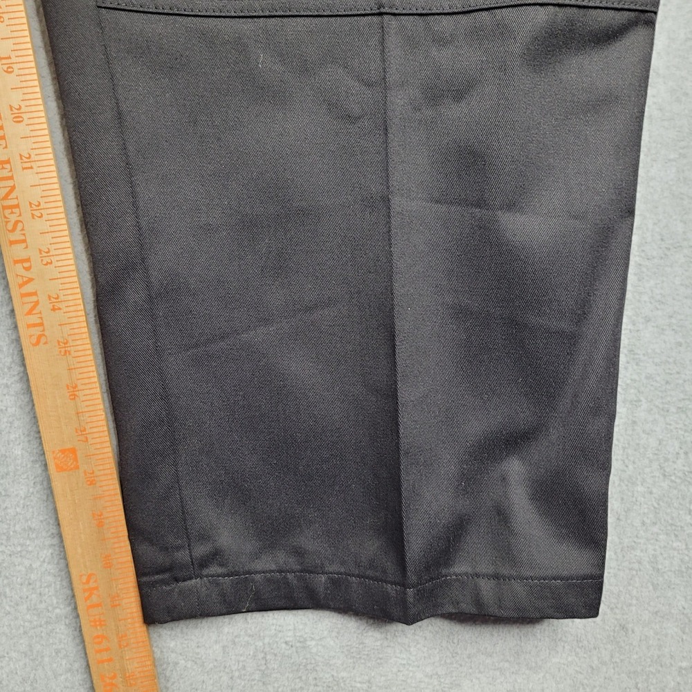 Dickies Double Knee Work Pants Mens 58x32 Black Multi Use Pocket 85283BK - Picture 2 of 7